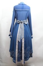 画像3: Ozz oneste / ローズクロス刺繍肩開きワンピース  青 S-26-04-20-045-OO-OP-SA-ZS (3)