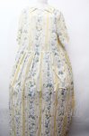 画像1: Jane Marple Dans Le Salon /Pale rosesリンクルドレス  イエロー S-26-04-20-1037-JM-OP-AS-ZS (1)