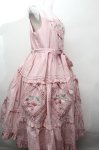 画像3: Nyanya / Strawberry Flowers on the Hill4.0ジャンパースカート L ピンク S-26-04-20-1039-EL-OP-HR-ZS (3)