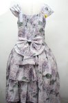 画像2: Forest Wardrobe（海外ロリータブランド） / Forest Basket3.0 ジャンパースカート(アジサイ)  ラベンダー S-26-04-20-1040-LO-OP-HR-ZS (2)