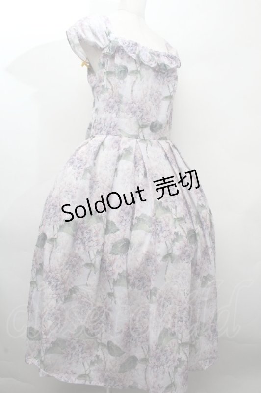 画像3: Forest Wardrobe（海外ロリータブランド） / Forest Basket3.0 ジャンパースカート(アジサイ)  ラベンダー S-26-04-20-1040-LO-OP-HR-ZS (3)