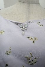 画像4: axes femme / 花柄ノースリーブワンピース  ラベンダー S-26-04-20-1047-AX-OP-HR-ZS (4)