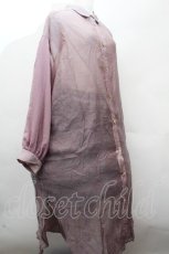 画像3: axes femme POETIQUE / シアーロングシャツ  パープル S-26-04-20-1048-AX-BL-AS-ZS (3)