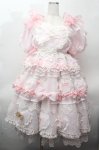 画像1: BABY,THE STARS SHINE BRIGHT / 【完全受注商品】Love Shine Princessワンピースドレス  ピンク S-26-04-20-1051-BA-OP-HR-ZS (1)
