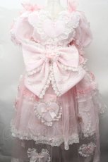 画像2: BABY,THE STARS SHINE BRIGHT / 【完全受注商品】Love Shine Princessワンピースドレス  ピンク S-26-04-20-1051-BA-OP-HR-ZS (2)
