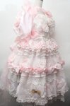 画像3: BABY,THE STARS SHINE BRIGHT / 【完全受注商品】Love Shine Princessワンピースドレス  ピンク S-26-04-20-1051-BA-OP-HR-ZS (3)