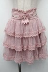 画像1: LIZ LISA / ティアードレーススカパン  ピンク S-26-04-20-1056-LO-SK-AS-ZS (1)