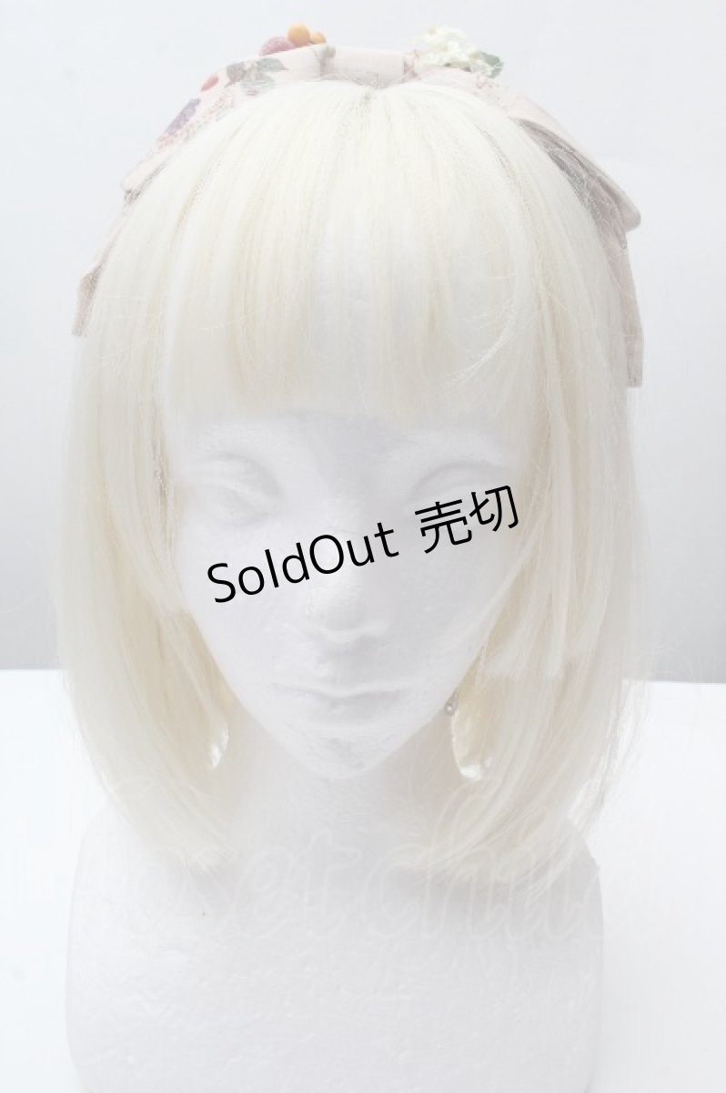 画像1: Miss Point / Forest Book 3.0カチューシャ  ベージュ S-26-04-20-1011-0-AC-HR-ZS (1)