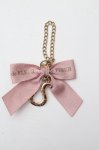画像2: Maison de FLEUR / イニシャルリボンチャーム  ピンク S-26-04-20-1004-LO-BG-HR-ZS (2)