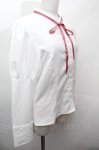画像3: Kurumi Collaboration / KRデシンジゴスリブラウス M 白 S-26-04-20-1023-GO-BL-HR-ZS (3)