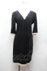 画像1: Ozz Croce / 刺繍スピンドルチュニック  黒 S-26-04-20-047-OO-TO-AS-ZS (1)