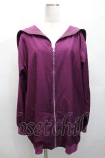 画像1: F.F.T collection / セーラー襟パーカー  紫 S-26-04-20-007-PU-TO-AS-ZS (1)