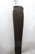 画像2: Jean Paul GAULTIER / CLASSIQUE　ウールパンツ 48 ブラウン S-26-04-20-053-GO-PA-AS-ZS (2)