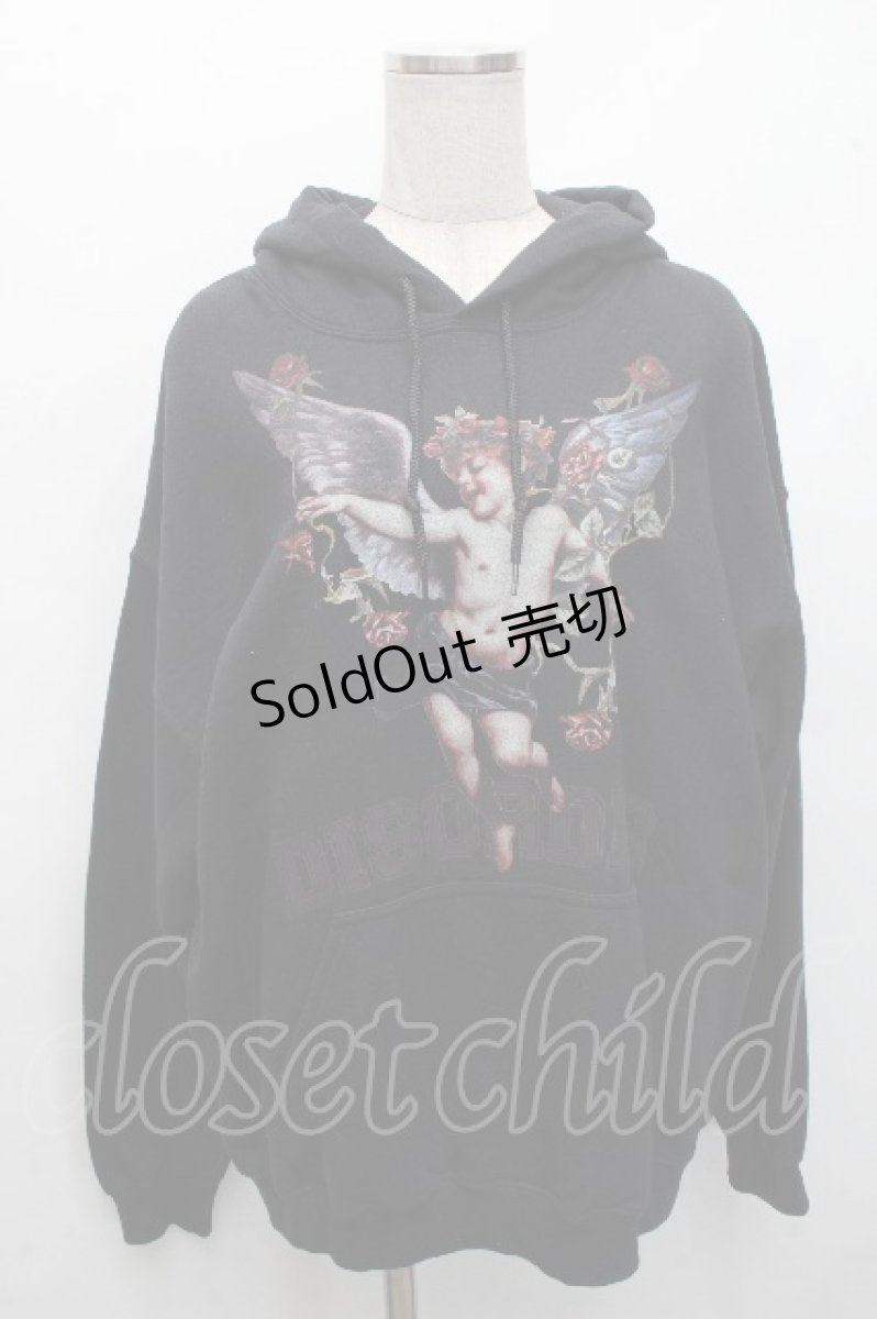 画像1: MILKBOY / DISORDER ANGEL HOODIE M 黒 S-26-04-20-012-MB-TO-AS-ZS (1)
