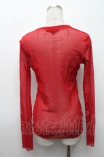 画像2: Jean Paul GAULTIER / パワーネットトップス 40 赤 S-26-04-20-002-GO-TO-AS-ZS (2)