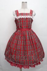画像1: Angelic Pretty / Campusジャンパースカート  赤 S-26-04-20-021-AP-OP-AS-ZS (1)
