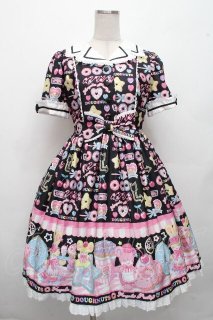 Angelic Pretty / Toy's Donut Dinerワンピース クロ S-26-04-20-024