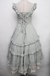 画像2: Alice Girl / チュールシフォンワンピース  ミント S-26-04-21-036-EL-OP-AS-ZS (2)
