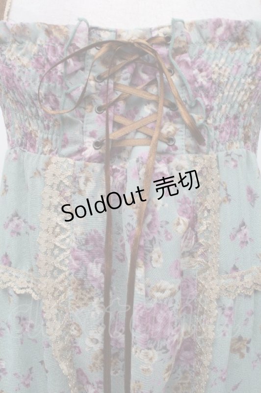 画像3: axes femme / 2WAYワンピース  グリーン S-26-04-21-037-AX-OP-HR-ZS (3)