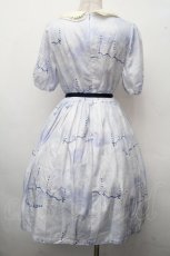 画像2: Leur Getter / Dreamy Carousel袖付ワンピース M サックス S-26-04-21-042-LU-OP-AS-ZS (2)