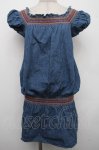画像1: HYSTERIC GLAMOUR / デニムチュニック  ブルー S-26-04-21-044-PU-TO-HR-ZS (1)