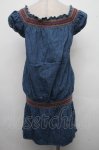 画像2: HYSTERIC GLAMOUR / デニムチュニック  ブルー S-26-04-21-044-PU-TO-HR-ZS (2)