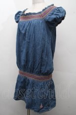 画像3: HYSTERIC GLAMOUR / デニムチュニック  ブルー S-26-04-21-044-PU-TO-HR-ZS (3)