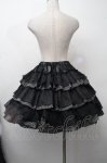 画像2: FRILL / ドットティアードスカート  黒 S-26-04-21-057-HN-SK-HR-ZS (2)