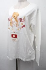 画像3: PINK HOUSE / ひな菊ロンドプリントカットソー  白 S-26-04-21-007-LO-TO-HR-ZS (3)