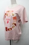 画像3: PINK HOUSE / Flower Picnicプリントアップリケカットソー  ピンク S-26-04-21-015-LO-TS-HR-ZS (3)