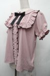 画像3: Ank Rouge / フリル襟ブラウス  ピンク S-26-04-21-017-CA-BL-AS-ZS (3)