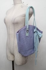 画像1: MILK / FLOWバスケット  ラベンダー S-26-04-21-003-ML-BG-HR-ZS (1)