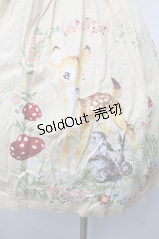 画像3: Emily Temple cute / イマージュリーブルノースリーブワンピース  オフ S-26-04-21-026-ET-OP-AS-ZS (3)