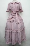 画像1: axes femme kawaii / ロマンティックフリルワンピース M ピンク S-26-04-21-033-AX-OP-AS-ZS (1)