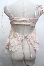 画像2: LIZ LISA / 背中開きチェックチュニック  ピンクｘオフ S-26-04-24-030-LO-TO-HR-ZS (2)