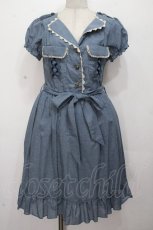 画像1: axes femme / シャンブレークラシックOP  ブルー S-26-04-24-039-AX-OP-HR-ZS (1)