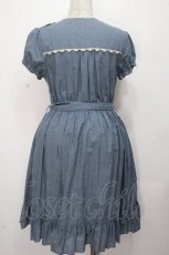 画像2: axes femme / シャンブレークラシックOP  ブルー S-26-04-24-039-AX-OP-HR-ZS (2)