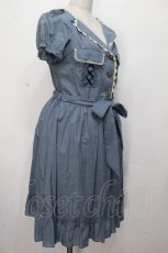 画像3: axes femme / シャンブレークラシックOP  ブルー S-26-04-24-039-AX-OP-HR-ZS (3)