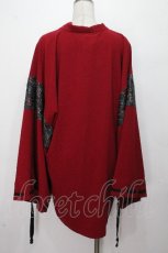 画像2: AXES-X / 小紋柄羽織  ワイン S-26-04-24-044-LO-TO-AS-ZS (2)