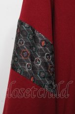 画像4: AXES-X / 小紋柄羽織  ワイン S-26-04-24-044-LO-TO-AS-ZS (4)