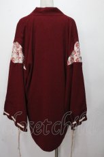 画像2: AXES-X / 陰陽師切替羽織  ワイン S-26-04-24-045-LO-TO-AS-ZS (2)