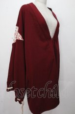 画像3: AXES-X / 陰陽師切替羽織  ワイン S-26-04-24-045-LO-TO-AS-ZS (3)