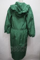 画像2: PINK HOUSE / ピンタックリボンフード付きワンピース  グリーン S-26-04-24-050-LO-OP-HR-ZS (2)