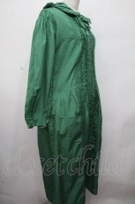 画像3: PINK HOUSE / ピンタックリボンフード付きワンピース  グリーン S-26-04-24-050-LO-OP-HR-ZS (3)