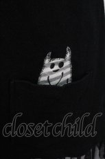 画像4: PEACE NOW / 刺 入り裾チュール半袖カットソー  黒 S-26-04-24-052-PU-TO-HR-ZS (4)