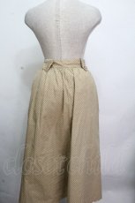 画像2: PINK HOUSE / ドット柄前開きスカート  ベージュ S-26-04-24-056-LO-SK-HR-ZS (2)