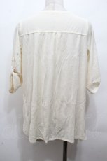 画像2: axes femme / レース重ねトッパーカーデ  キナリ S-26-04-24-014-AX-TO-HR-ZS (2)