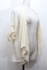 画像3: axes femme / レース重ねトッパーカーデ  キナリ S-26-04-24-014-AX-TO-HR-ZS (3)