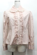 画像1: Beth / レース襟ブラウス  ピンク S-26-04-24-019-CL-BL-AS-ZS (1)
