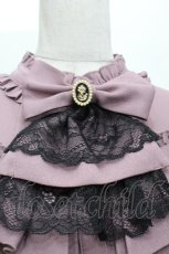 画像4: axes femme / リボン×ジャボブローチ付ブラウス M ピンク S-26-04-24-023-AX-BL-AS-ZS (4)